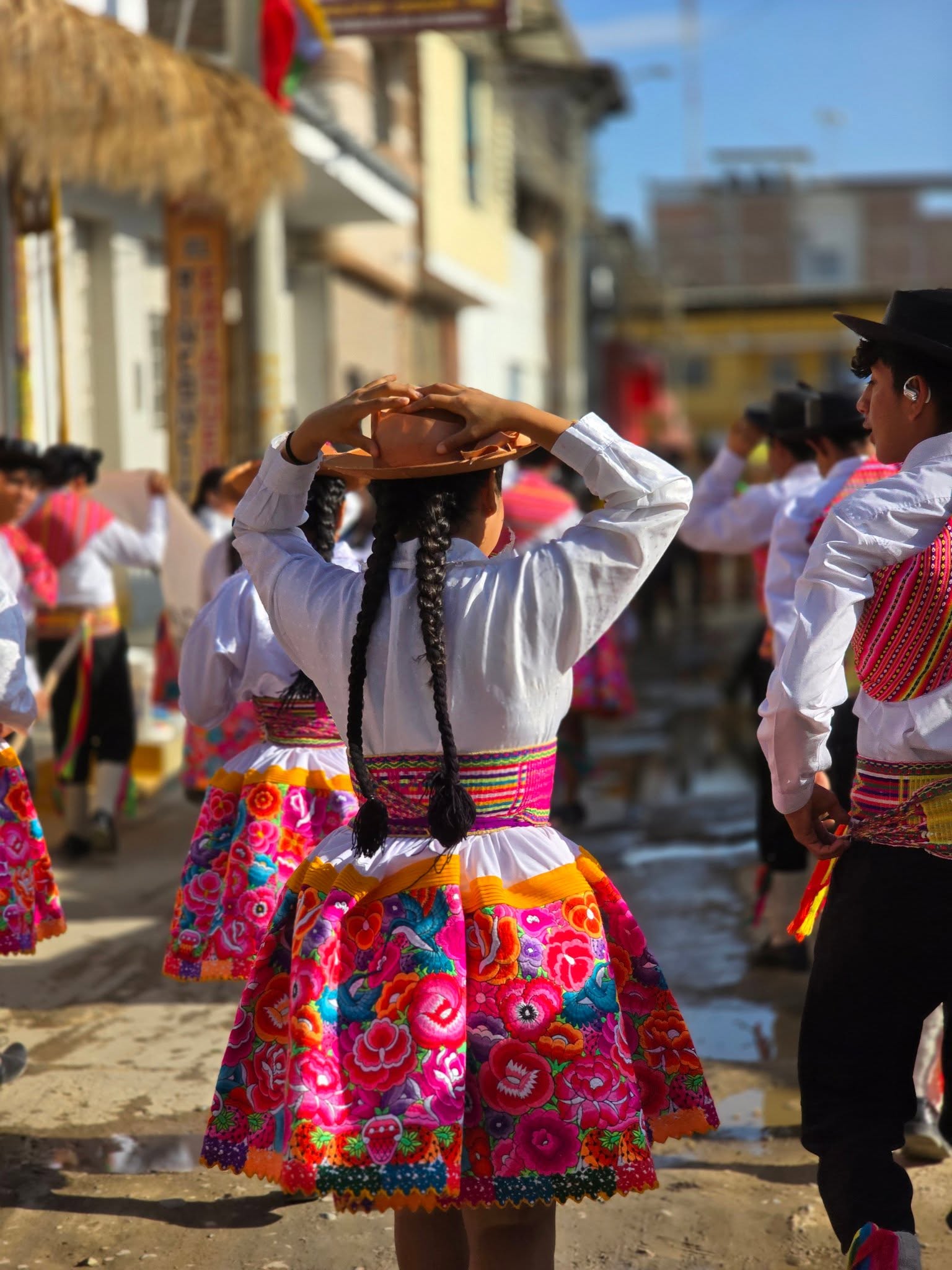 Integrantes de Pasión y Sentimiento Cultural durante una actividad cultural
